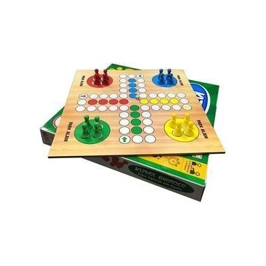 Ahşap Kızma Birader Kutu Oyunu 2-4 Kişilik Eğlenceli Aile Oyunu Ahşap Temalı Strateji